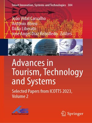 cover image of Advances in Tourism, Technology and Systems